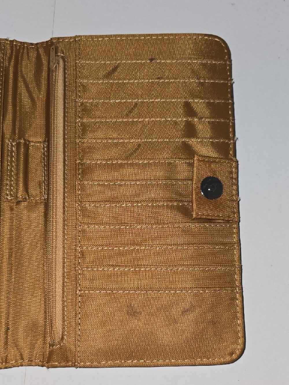 Spartina 449 Multicolor Gracie Woven Plaid Continental Wallet - Picture 8 of 13